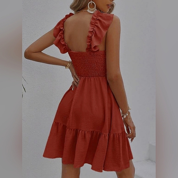 New✨ Shein Ruffle Dress - Picture 2 of 7